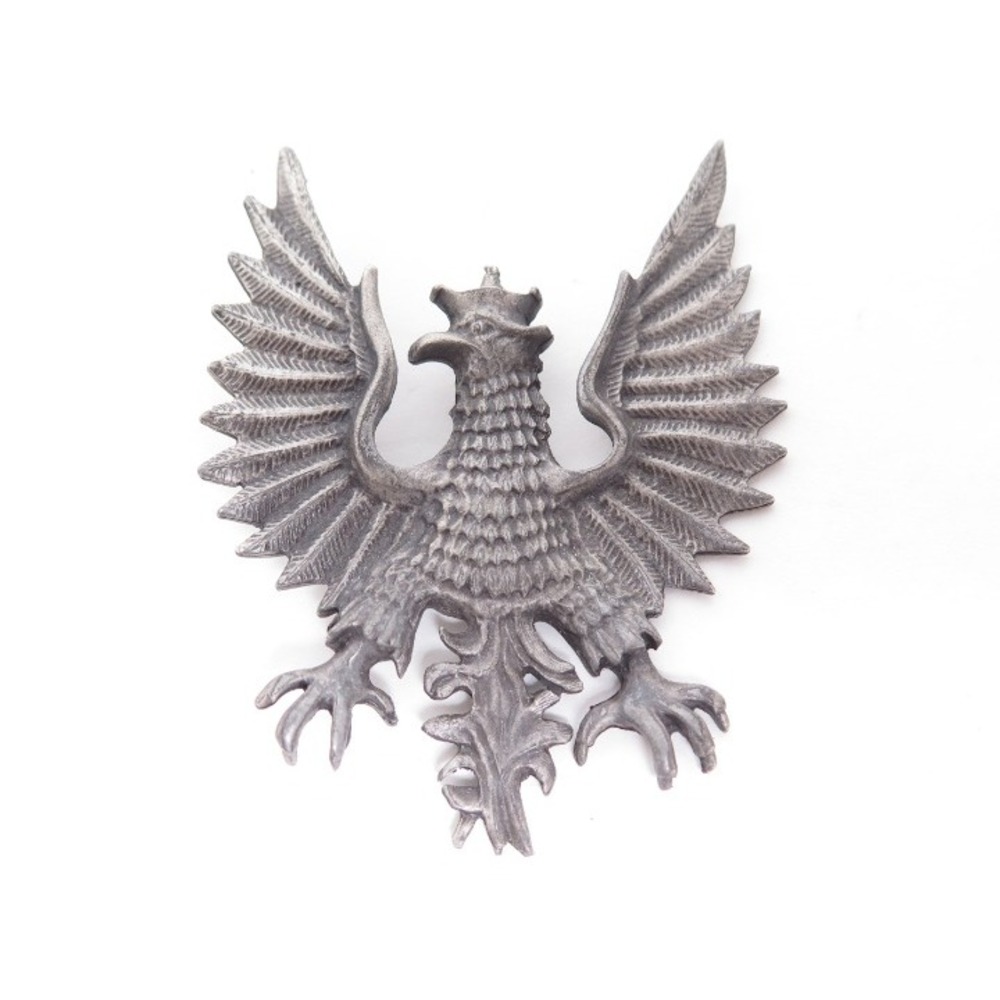 Silver Toned Pewter Large Eagle Pendant